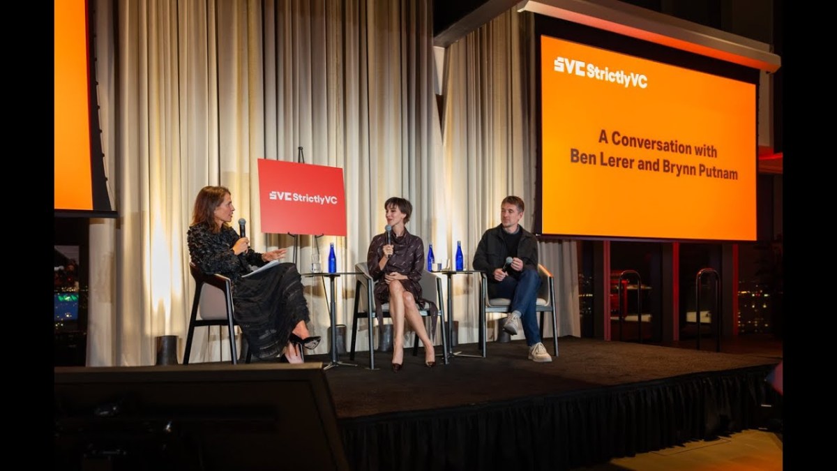 A Conversation with Ben Lerer and Brynn Putnam at Strictly VC NYC 2024